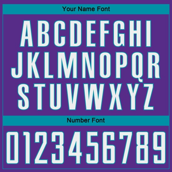 Maillot de football personnalisé à rayures violettes, blanches et bleu sarcelle, à sublimation tendance Maillot de football personnalisé à rayures violettes, blanches et bleu sarcelle, à sublimation tendance