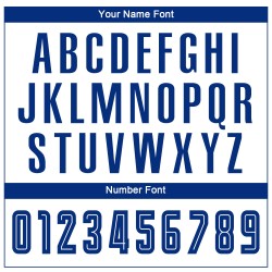 Maillot de football personnalisé à sublimation blanche royale