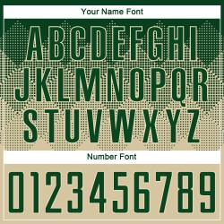 Maillot de football personnalisé à sublimation vert crème